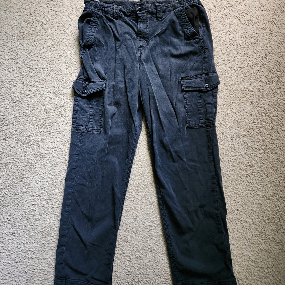 American Eagle Outfitters Gray Straight Leg Pants
